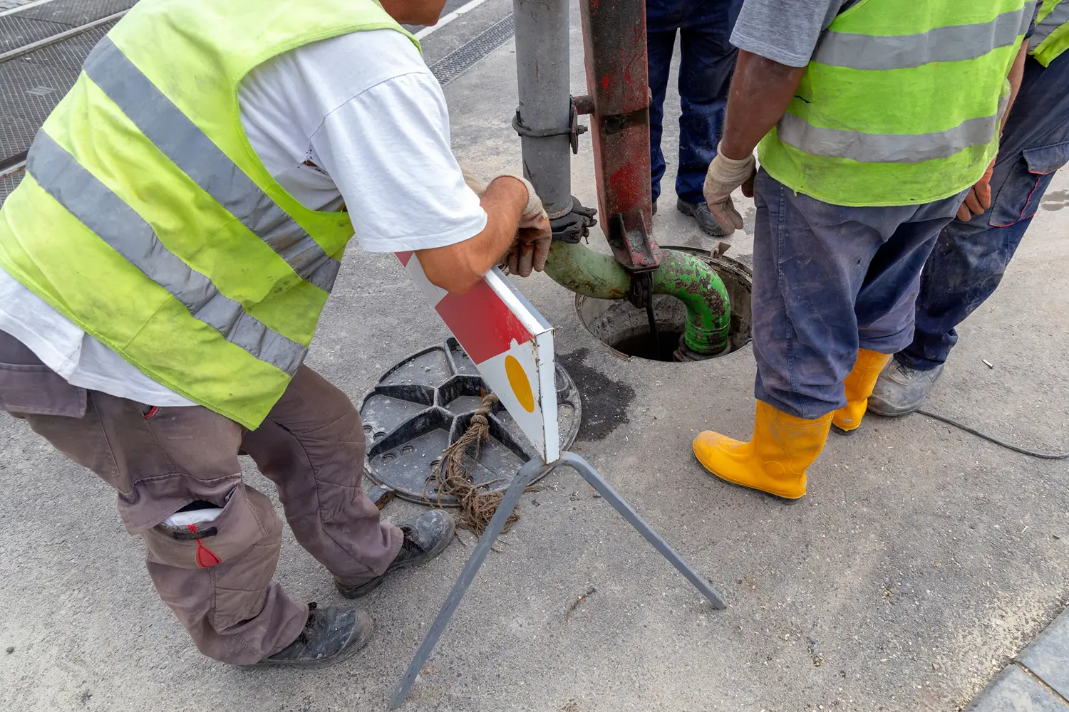 CCTV drain survey inspection in Thamesmead